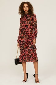 Laurel Isa Ruffle Dress by SALONI