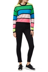 Multi Combo Stripe Sweater by Threads of PRVLG