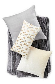 Lush Velvet Platinum Living Room Bundle by West Elm
