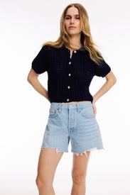 Parker Light Wash Shorts by AGOLDE