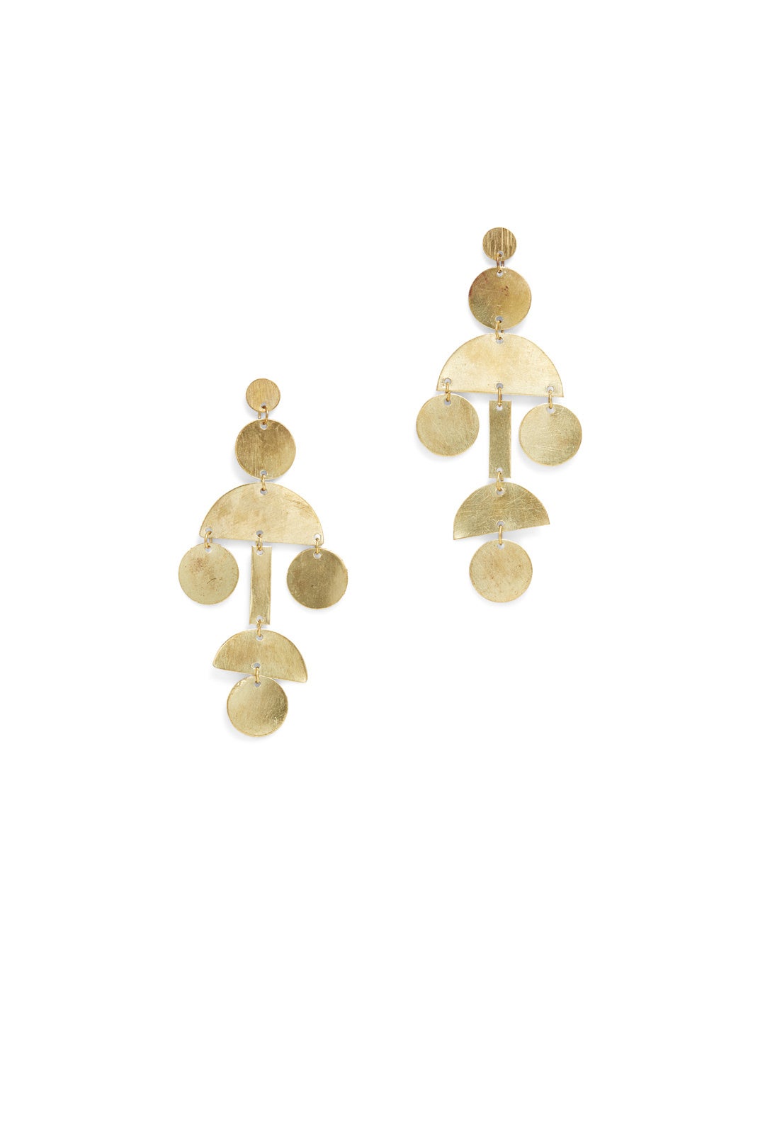 Gold Caledonia Earrings by Area Stars