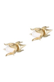 Rose Studs by Eddie Borgo