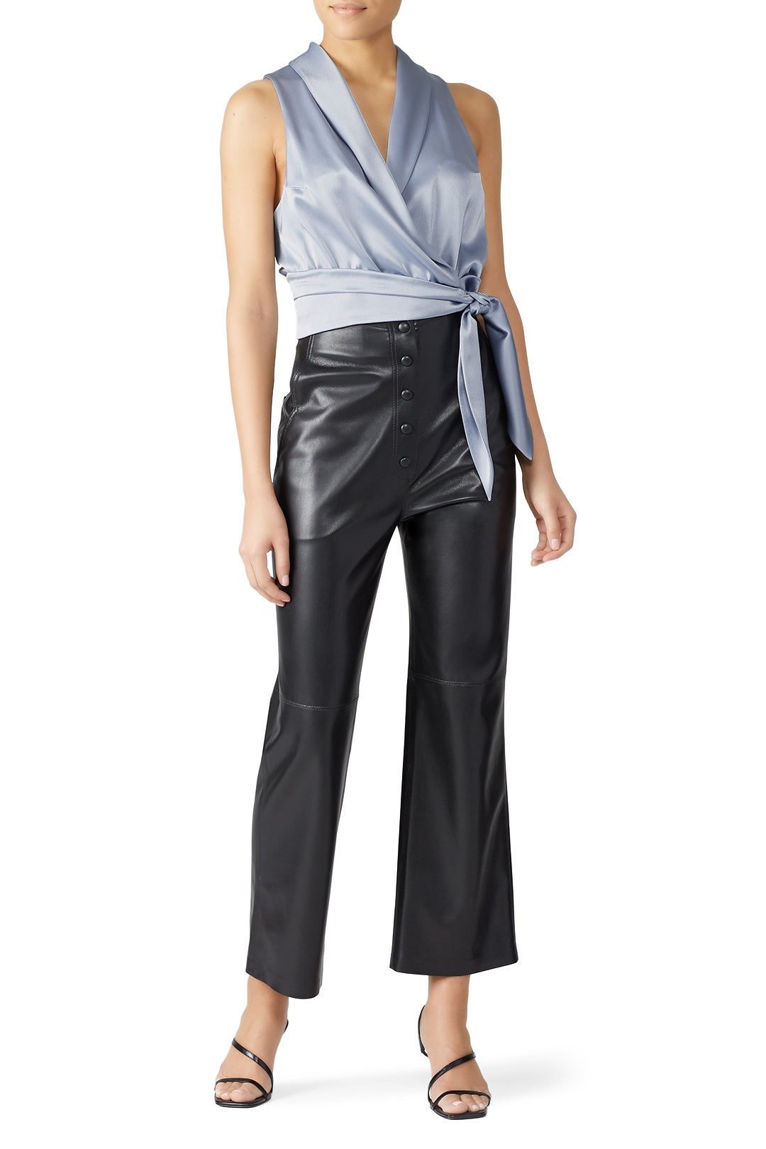 Silo Wrap Top by Nanushka 0