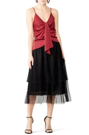Macie Lace Midi Skirt by RAGA