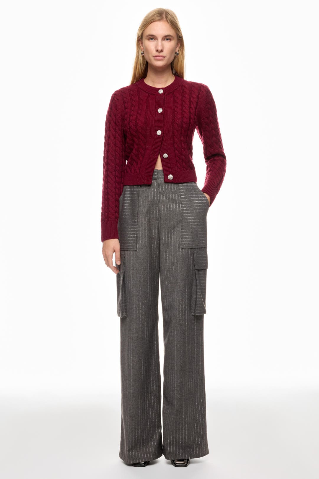 herlipto Be Mine Emblem Knit Cardigan her lip toカーディガン