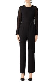 Chiffon Sleeve Jumpsuit by RACHEL ROY COLLECTION