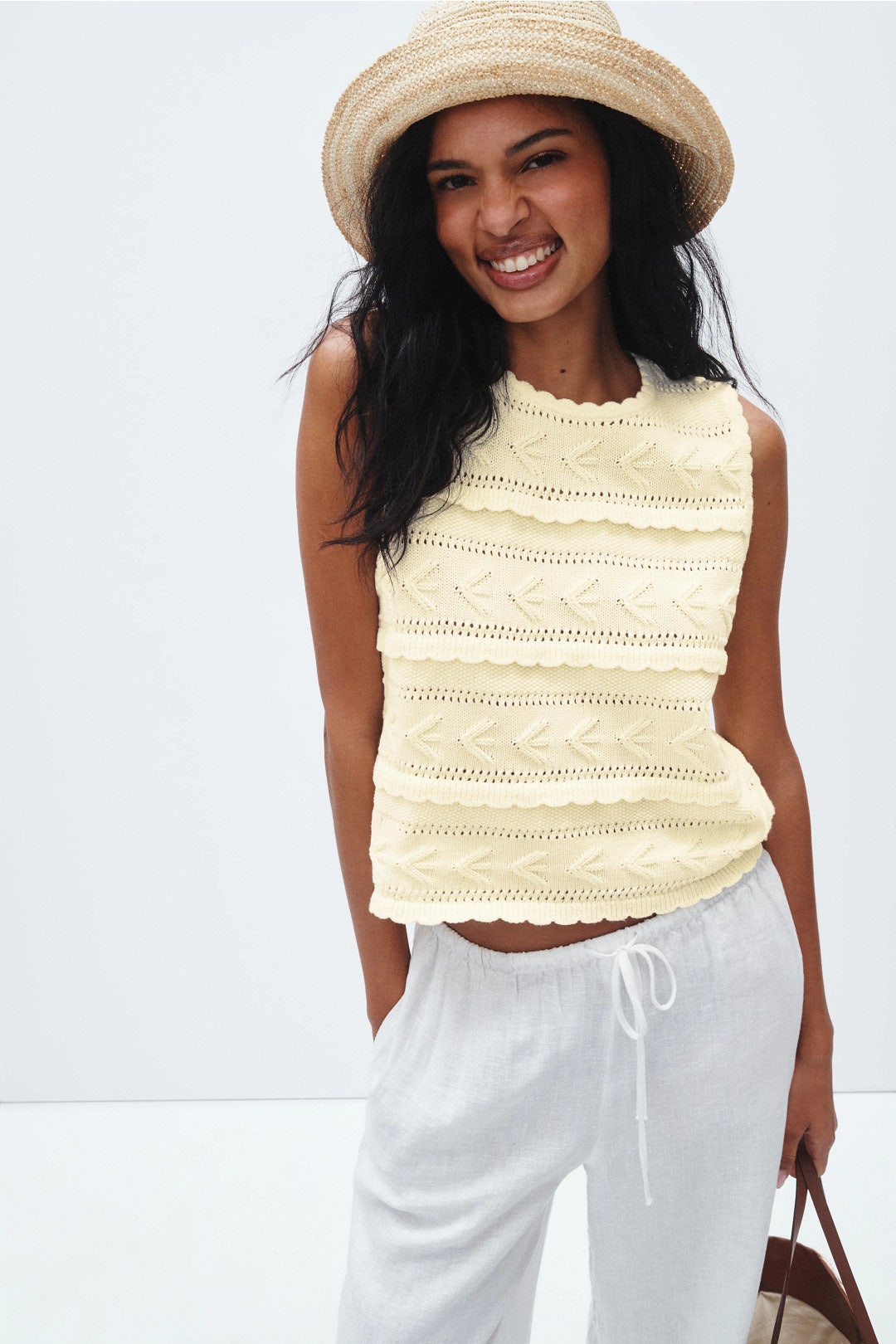 Giovanna Sweater Tank Top by Splendid 0
