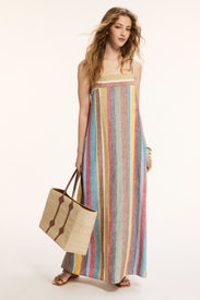 Lauren Linen Dress by Staud