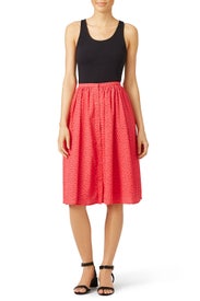 Raquel Button Front Skirt by BB Dakota