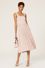 Pleated Knit Midi Dress by Derek Lam 10 Crosby x RTR