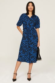 Blue Tie Front Dress by Jason Wu x RTR