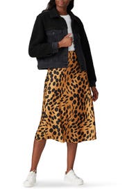 Black Denim Teddy Jacket by Louna