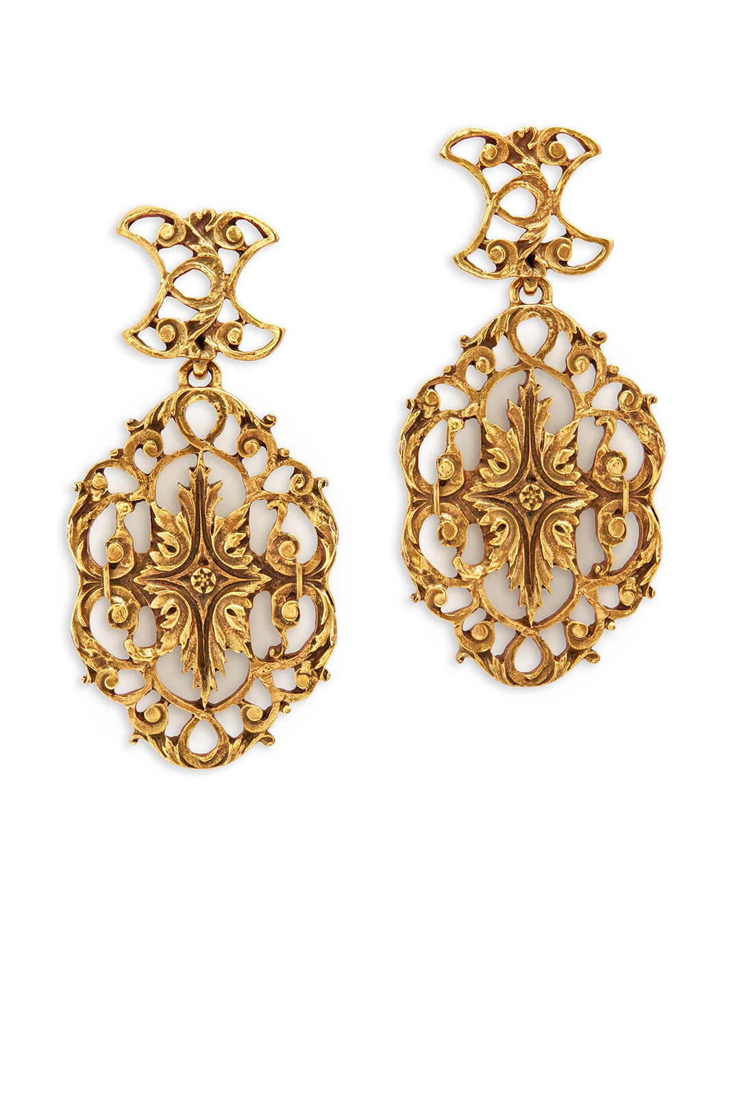 Luxembourg Earrings by Oscar de la Renta