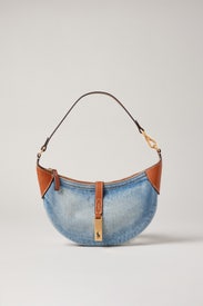 Denim Hobo Bag by Polo Ralph Lauren Accessories