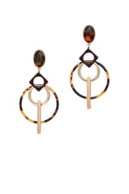 Spinning Hoop Earrings by Tory Burch Accessories