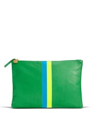 Sour Apple Clutch by Clare V.