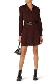 Leopard Print Sheryl Shirtdress by cupcakes and cashmere