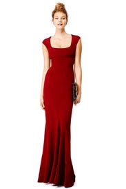 Red Velma Gown by Narciso Rodriguez