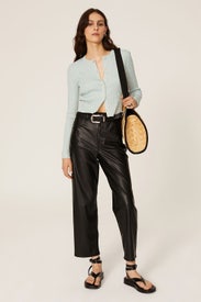 Mini Geo Cropped Cardigan by Proenza Schouler White Label