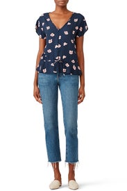 Bretton Floral Top by Rails