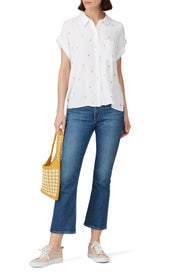 Cocktail Printed Whitney Top by Rails