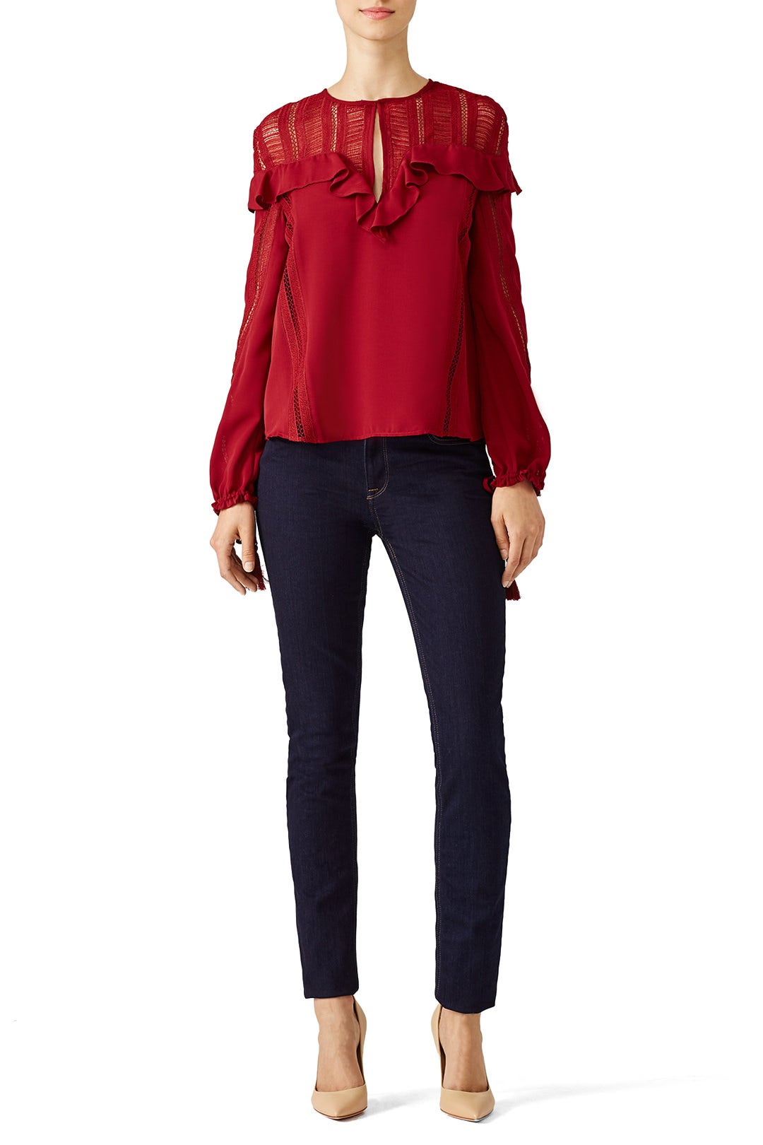 Merlot Sylvia Top by Rebecca Minkoff 0
