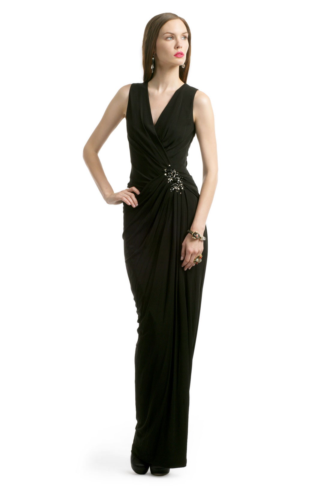 Galaxy Dust Gown by Robert Rodriguez Black Label 0