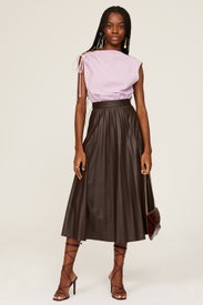 Veronica Ruched Top by Tory Burch