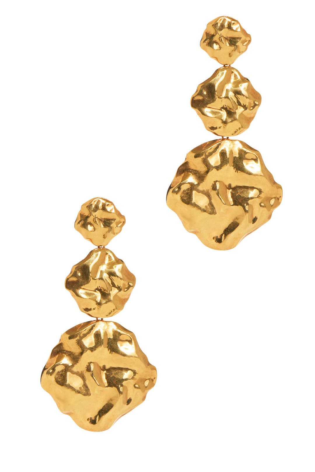 Gold Waves Earrings by Joanna Laura Constantine | Rent the