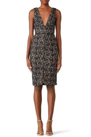 Deep V Lace Sheath by Keepsake