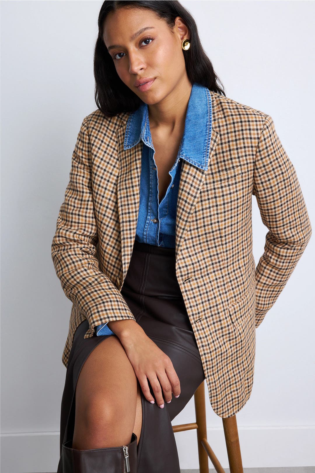 Linen Tweed Woven Blazer Sport Coat by Polo Ralph Lauren | Rent