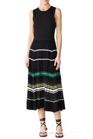 Sleeveless Waisted Knit Dress by Proenza Schouler