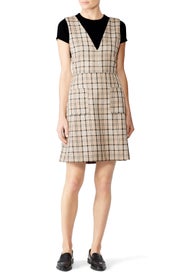 Checked Shift Dress by See by Chloé