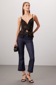 Zip Front Corset Top by WEWOREWHAT