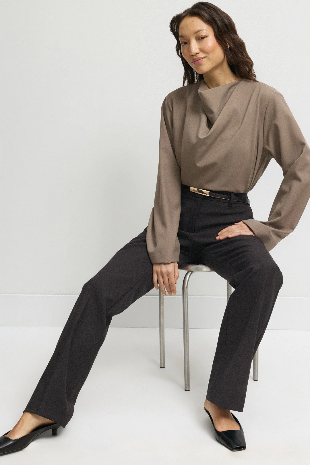Straight Leg Trousers by Argent 0