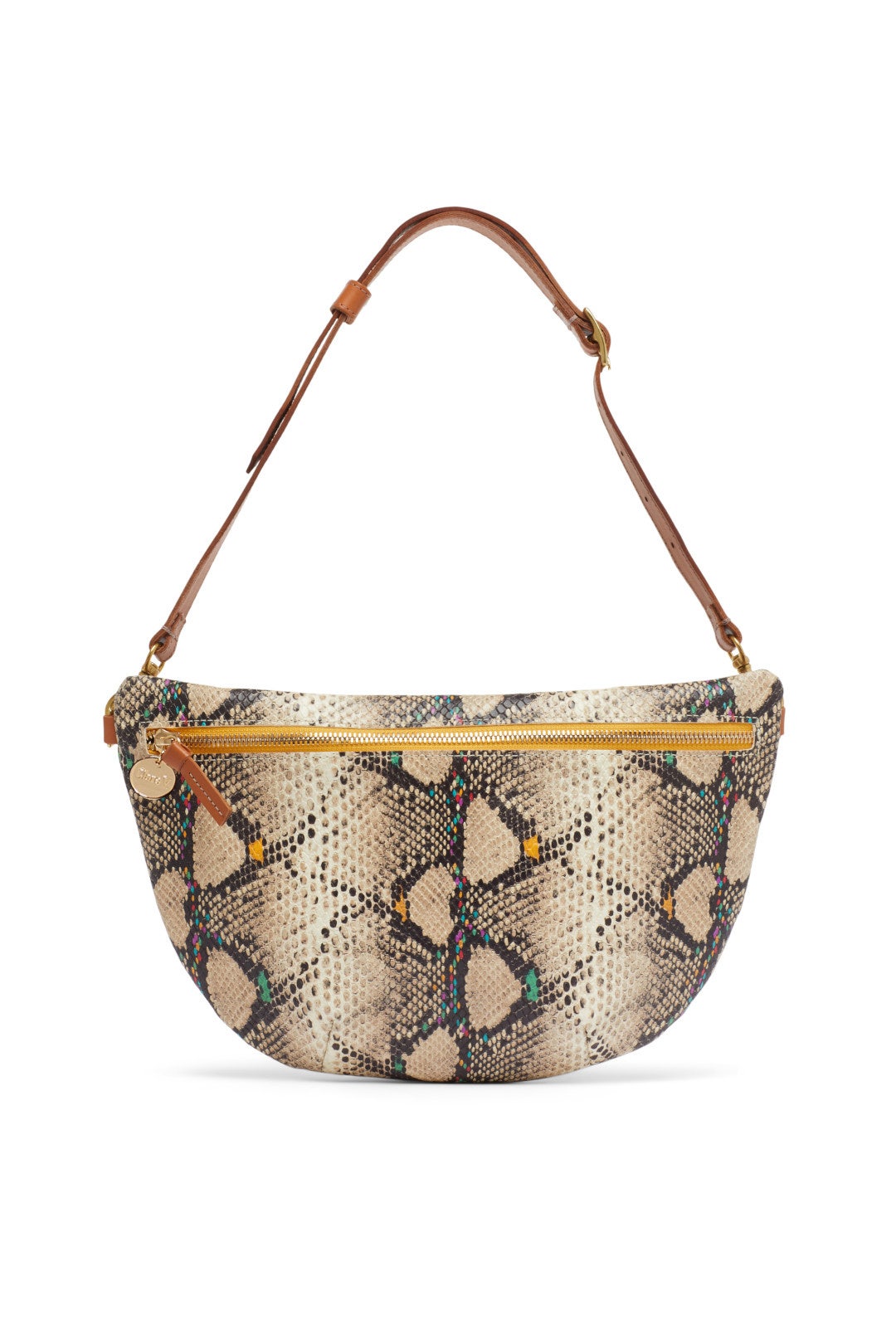 Snakeskin Grande Fanny Bag by Clare V. 0