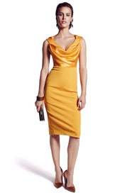 Golden Key Sheath by Cushnie