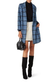 Robyn Plaid Coat by cupcakes and cashmere