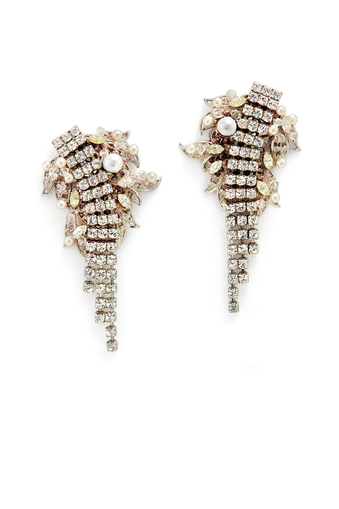 Crystal Romantic Earrings by Erickson Beamon 1