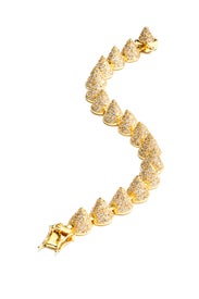 Pave Small Cone Bracelet by Eddie Borgo