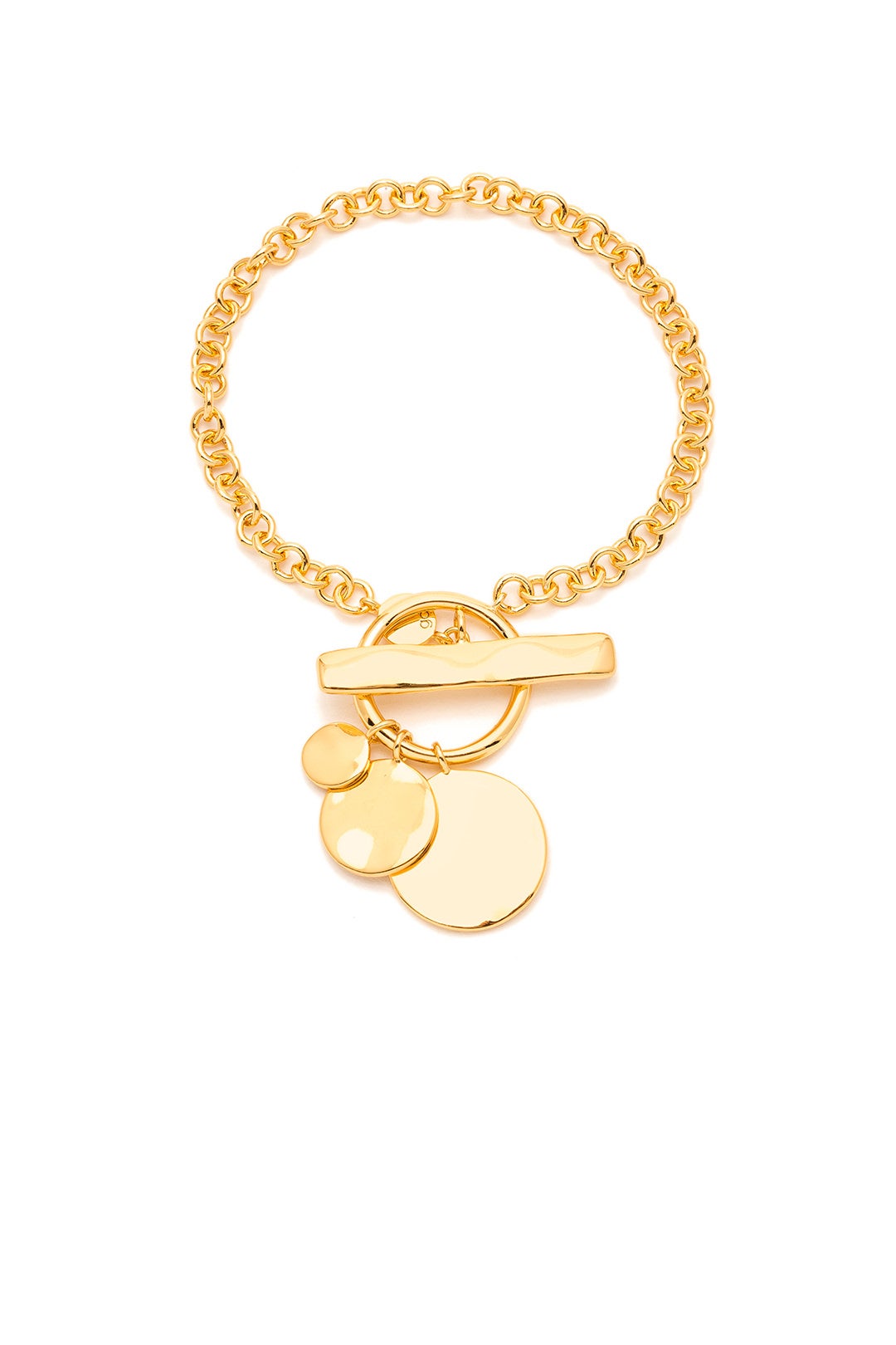 Gold Chloe Toggle Bracelet by Gorjana Accessories 0