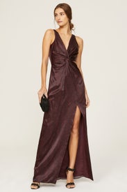 Silvina Wrap Gown by Nicholas