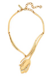 Delicate Tulip Necklace by Oscar de la Renta