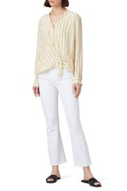 Nina High Rise Ankle Flare Jeans by rag & bone JEAN