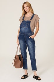 Denim Maternity Overalls by ripe