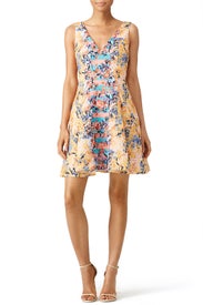 Orange Floral Jess Dress by SALONI
