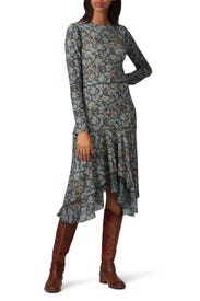 Multi Green Floral Dress by See by Chloé