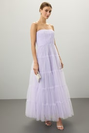 Strapless Tulle Gown by Zac Posen