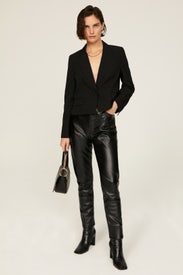 Sonya Faux Leather Pants by Anine Bing