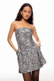 Karoline Sequin Dress by Bardot